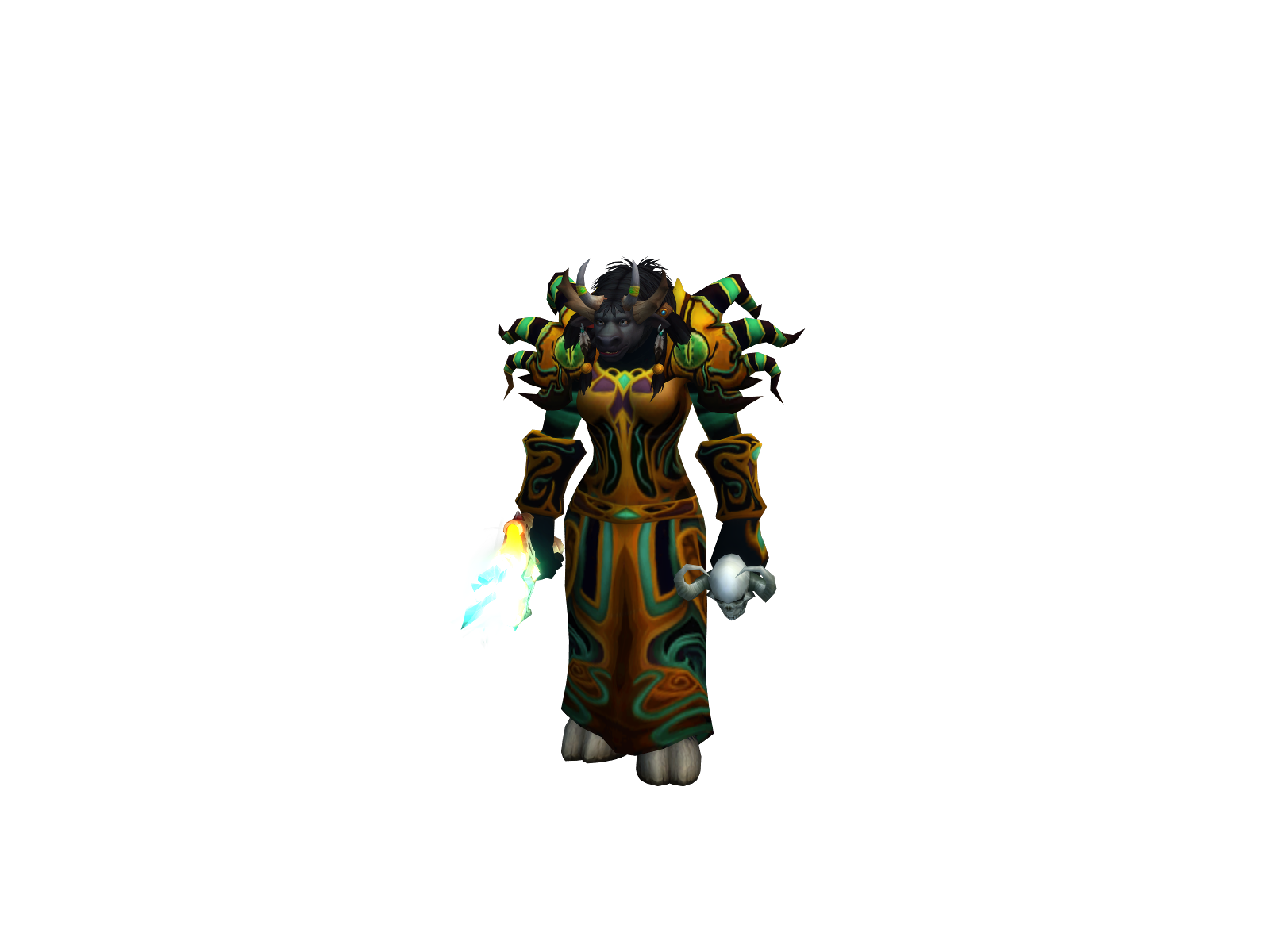 Gøðx 3D character render