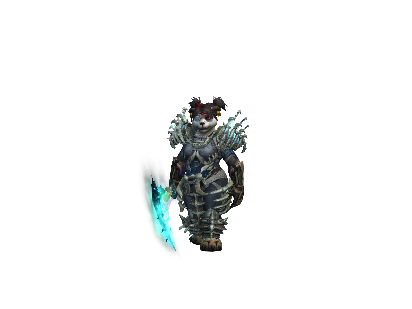 Macai 3D character render