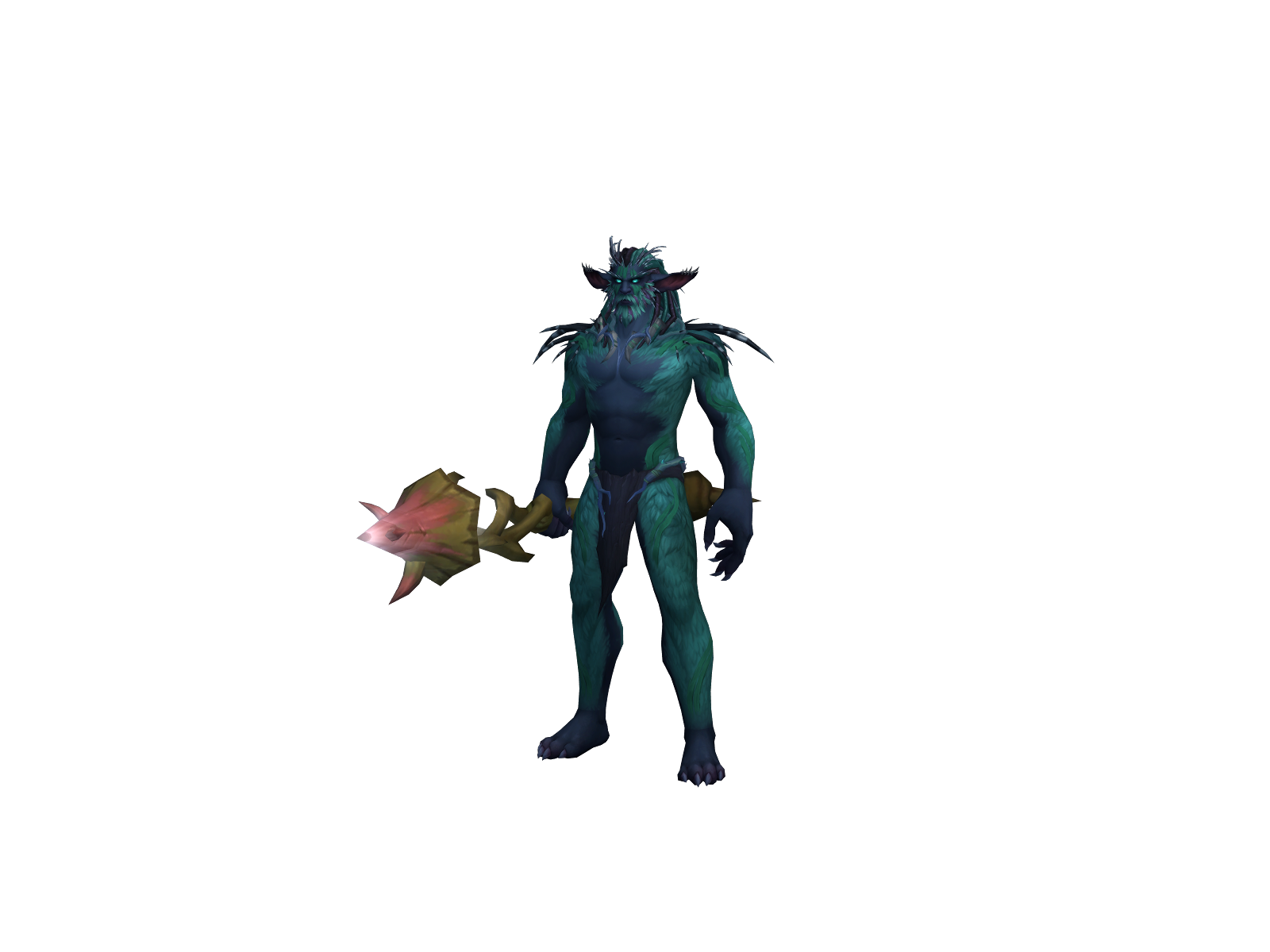 Gimlis 3D character render