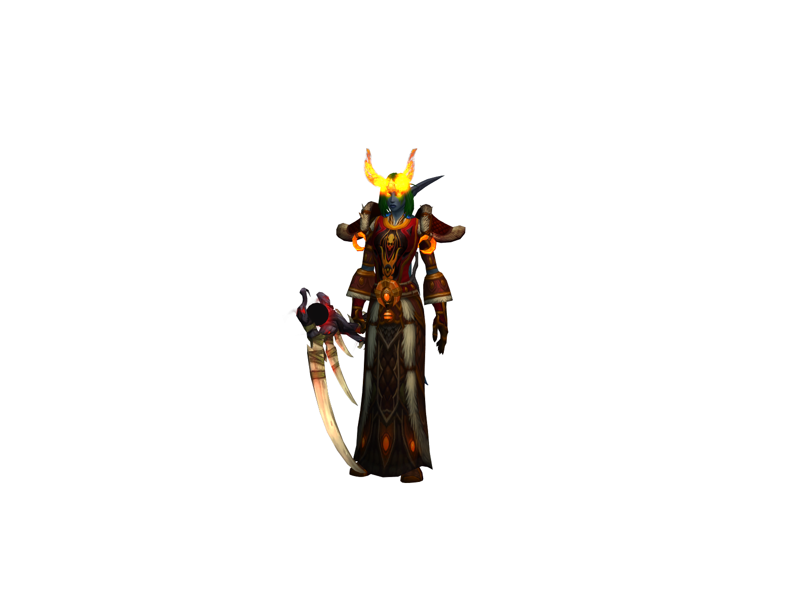 Rbgløve 3D character render
