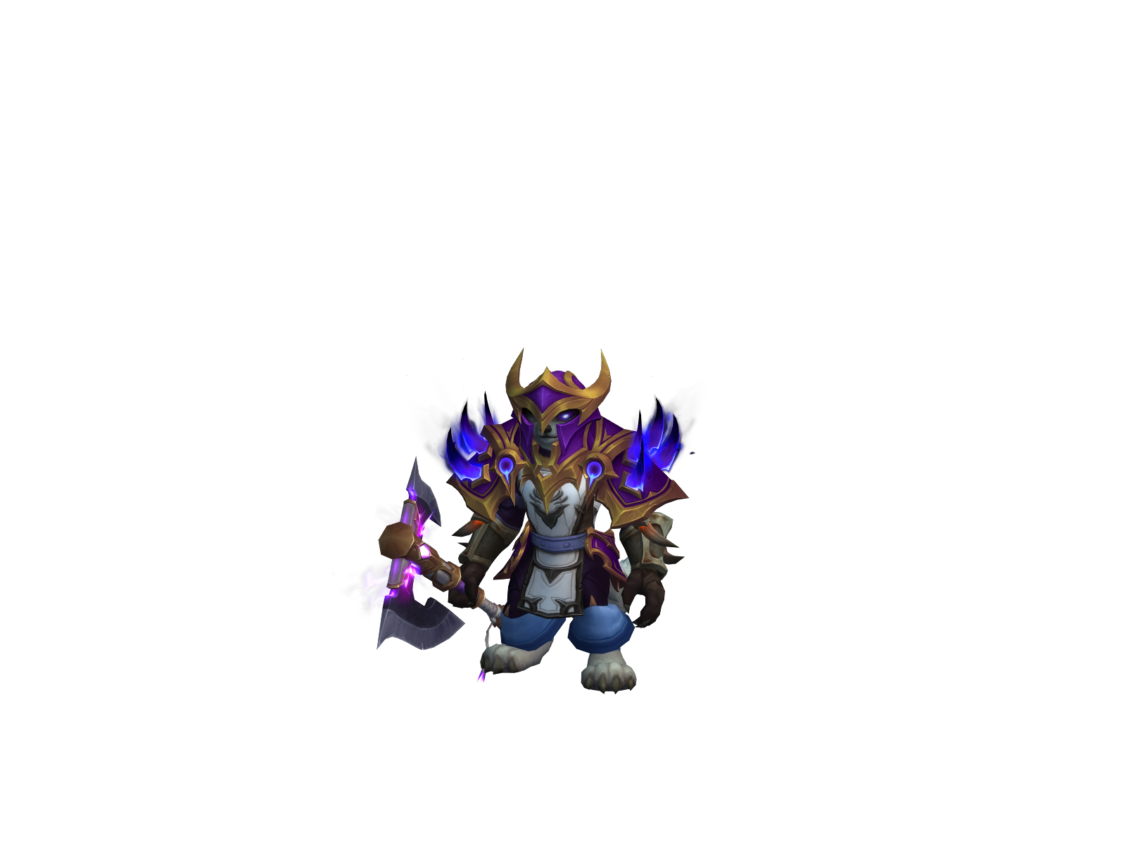 Raffiexe 3D character render