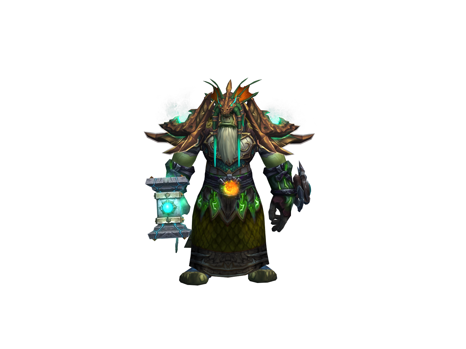 Mahvv 3D character render
