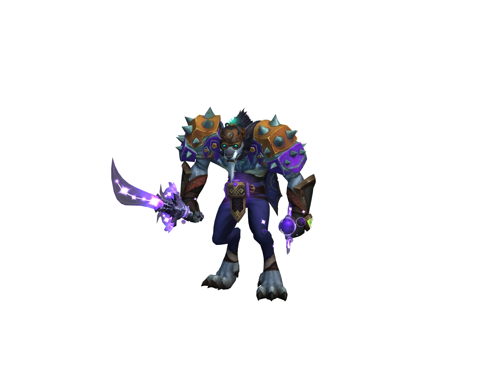 Arctimel 3D character render