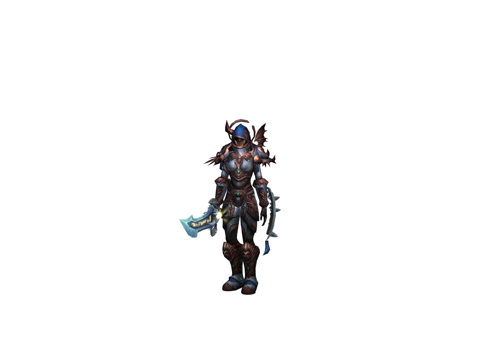 Pallypowér 3D character render