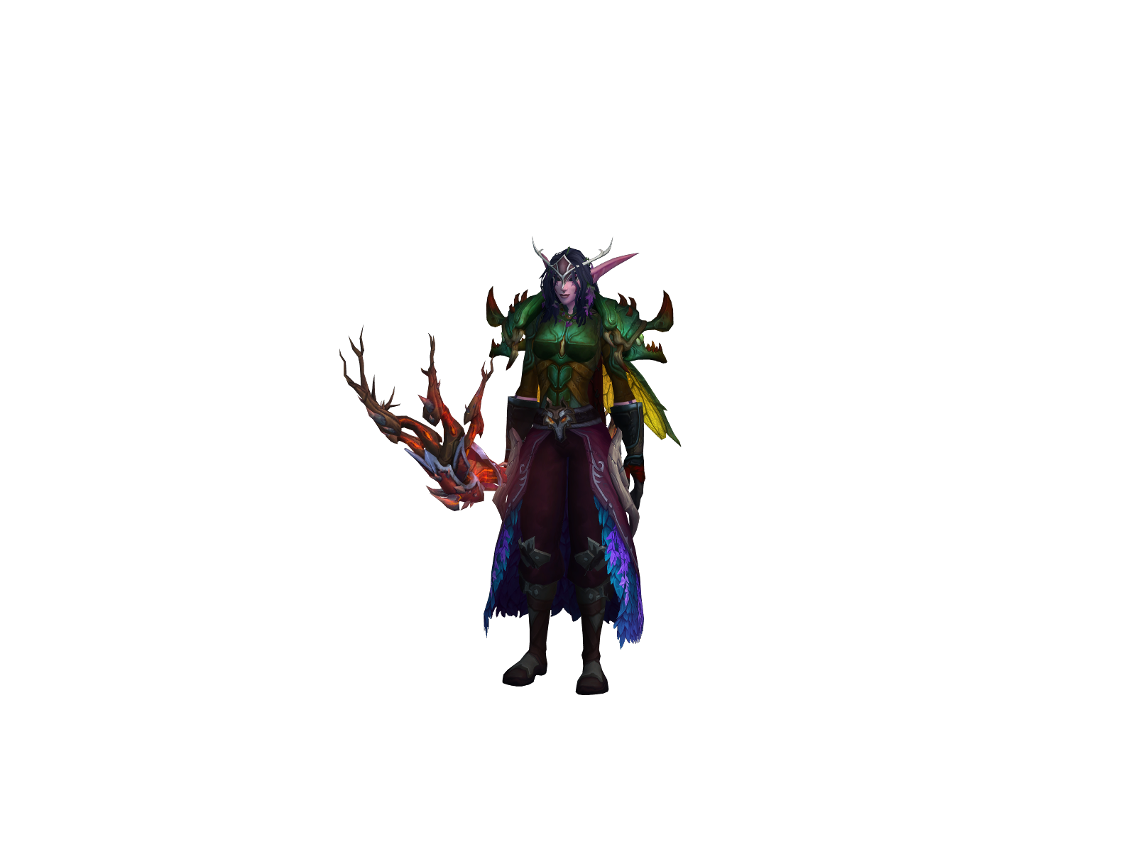 Nave 3D character render