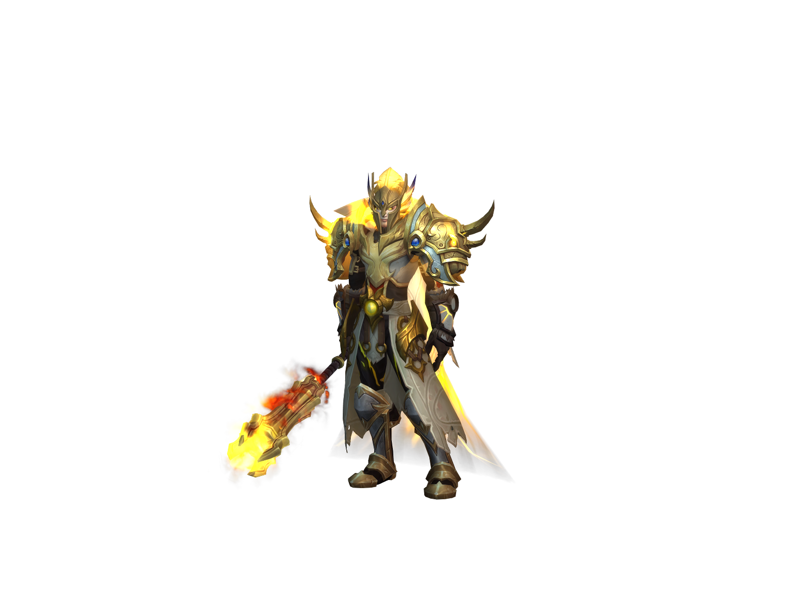 Sandorr 3D character render