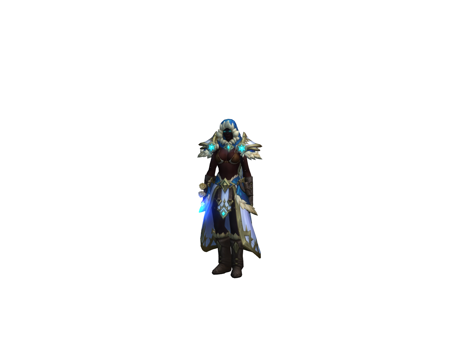 Gladys 3D character render
