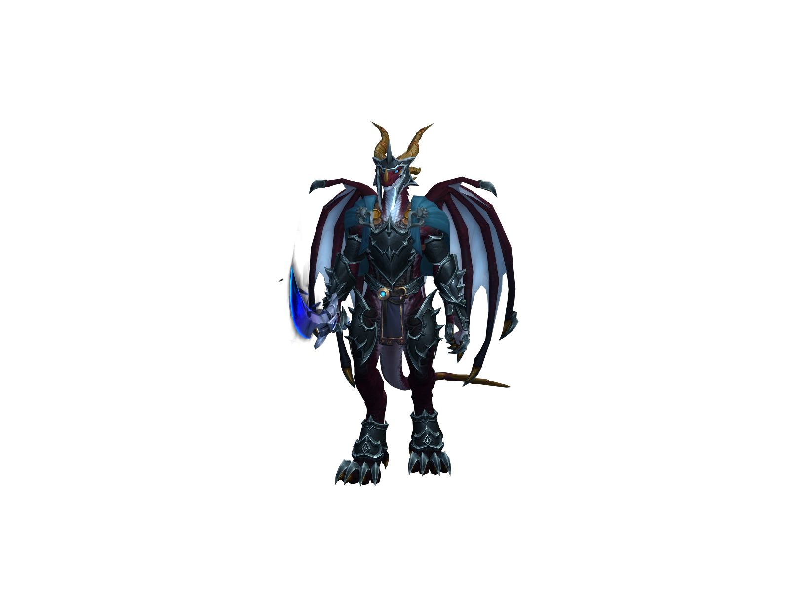 Erythril 3D character render