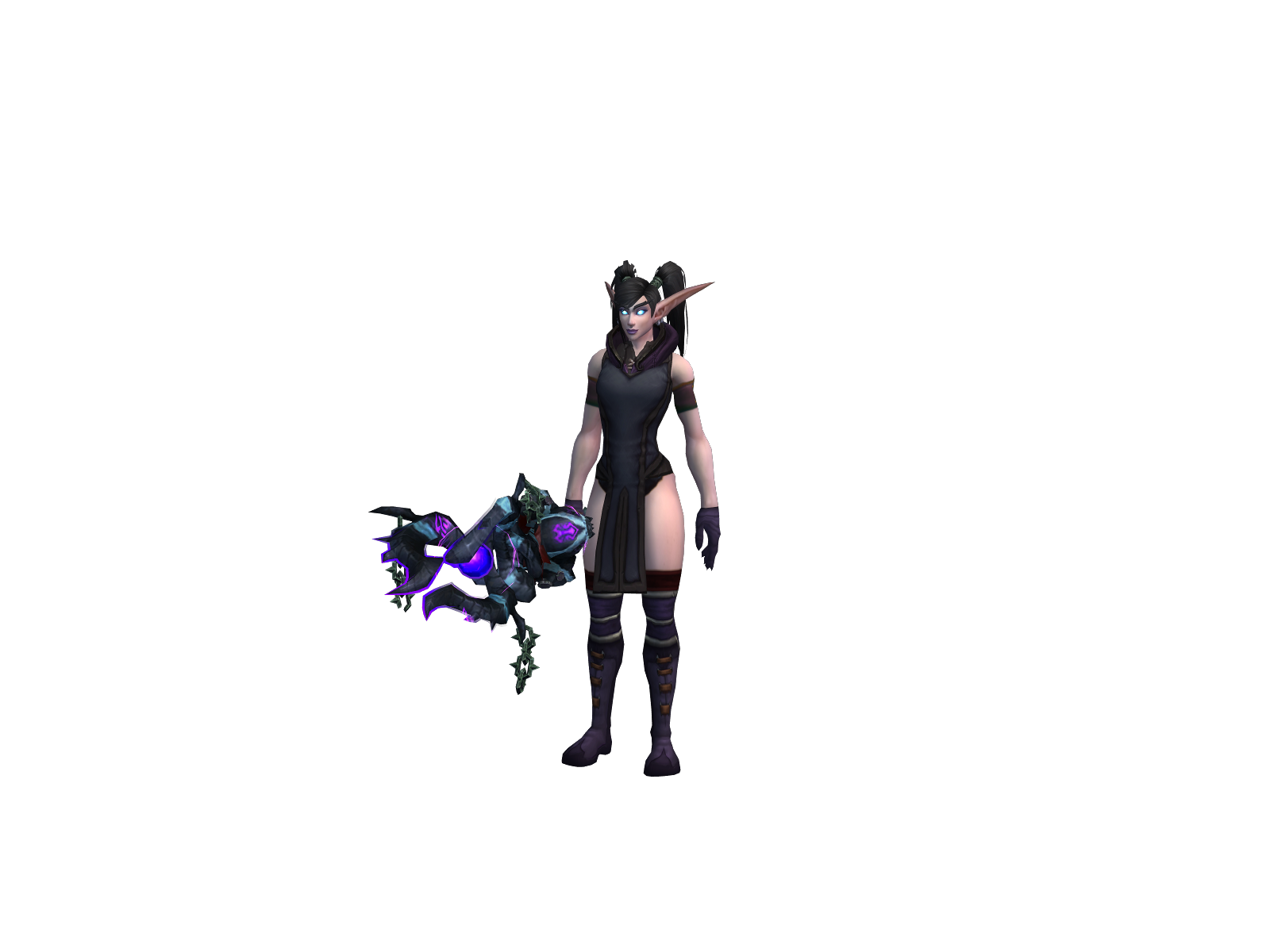 Syllía 3D character render
