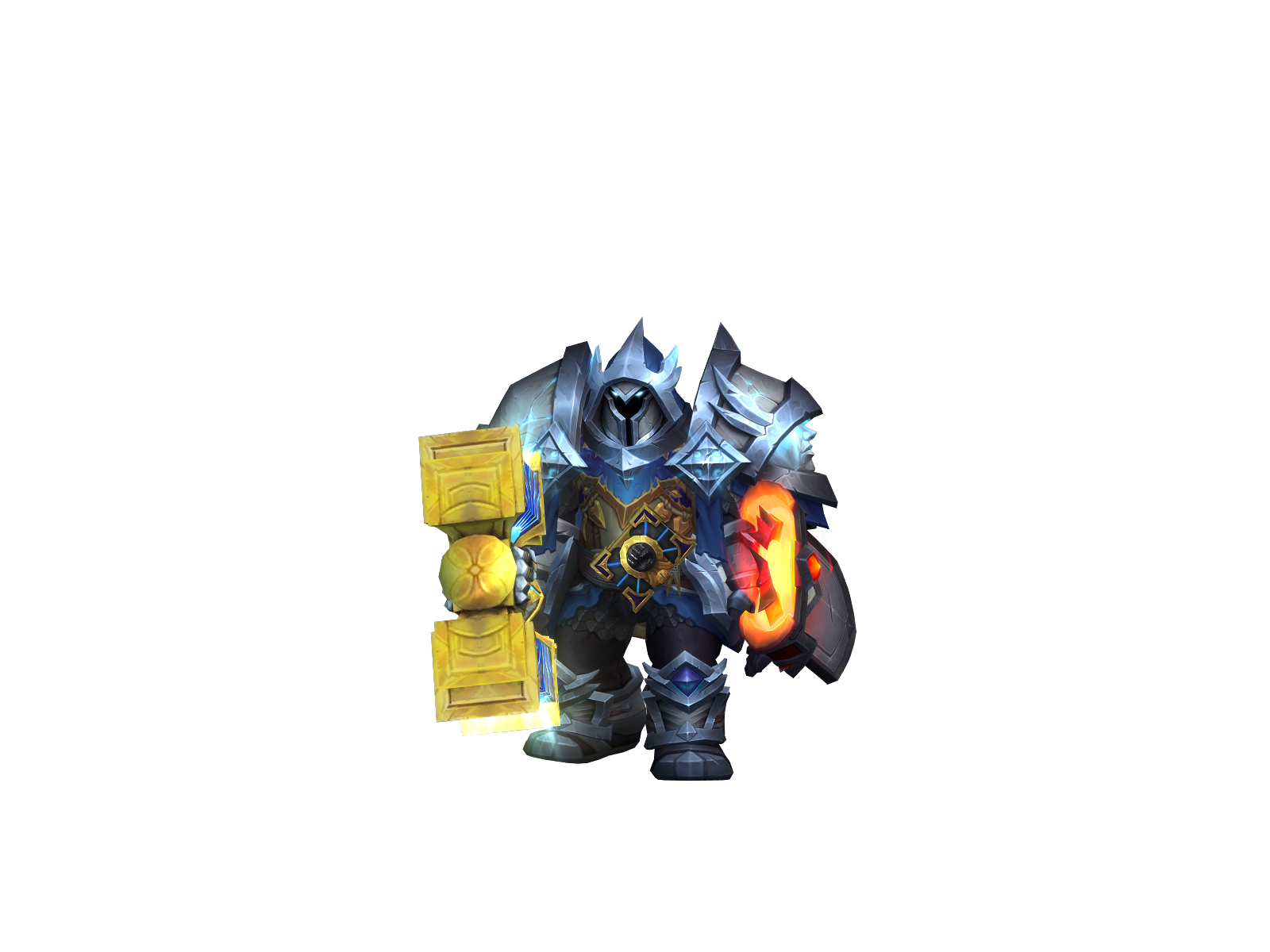 Alphárius 3D character render