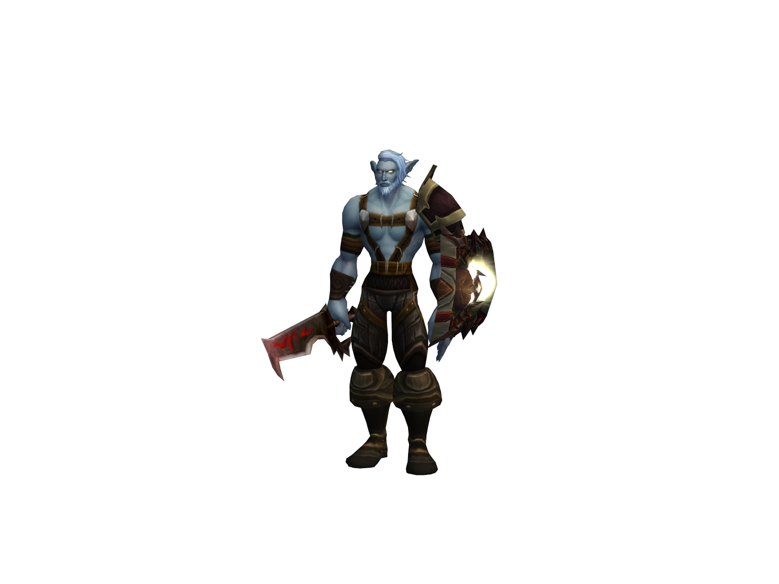 Wulfgau 3D character render