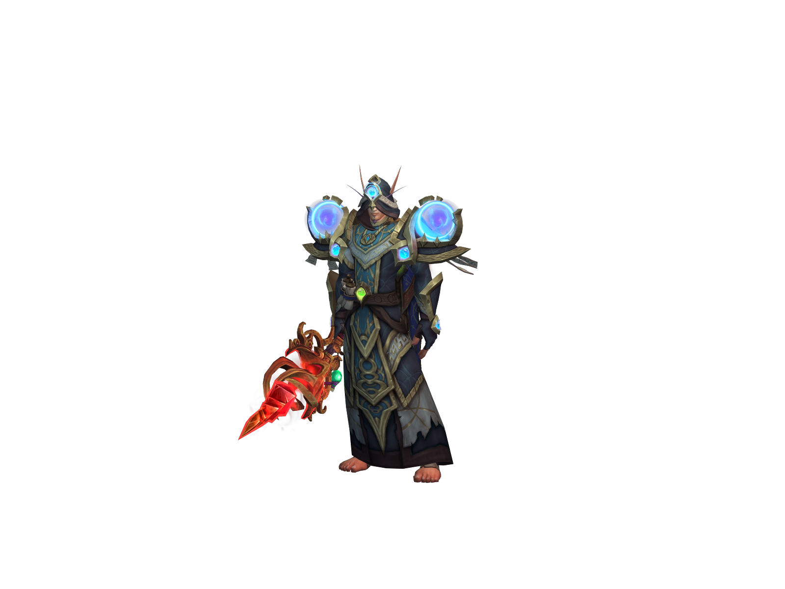 Alístáír 3D character render