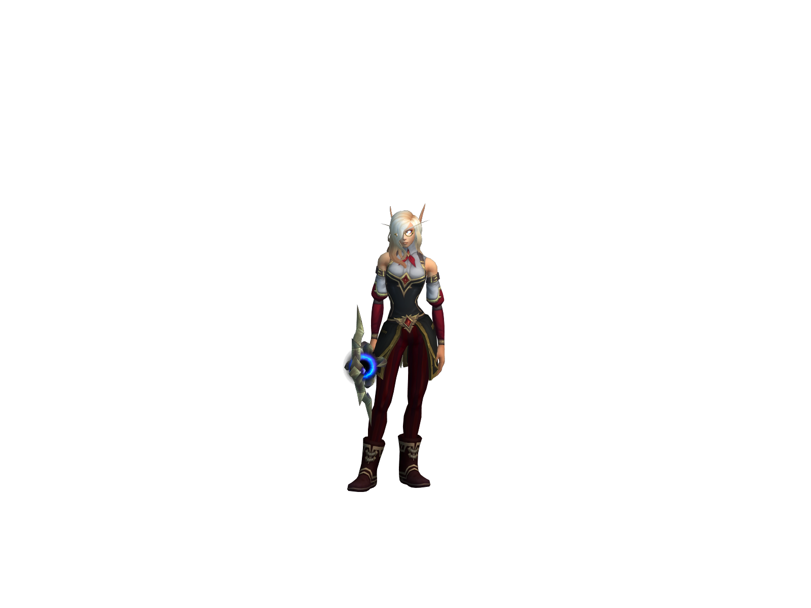 Prästjävel 3D character render