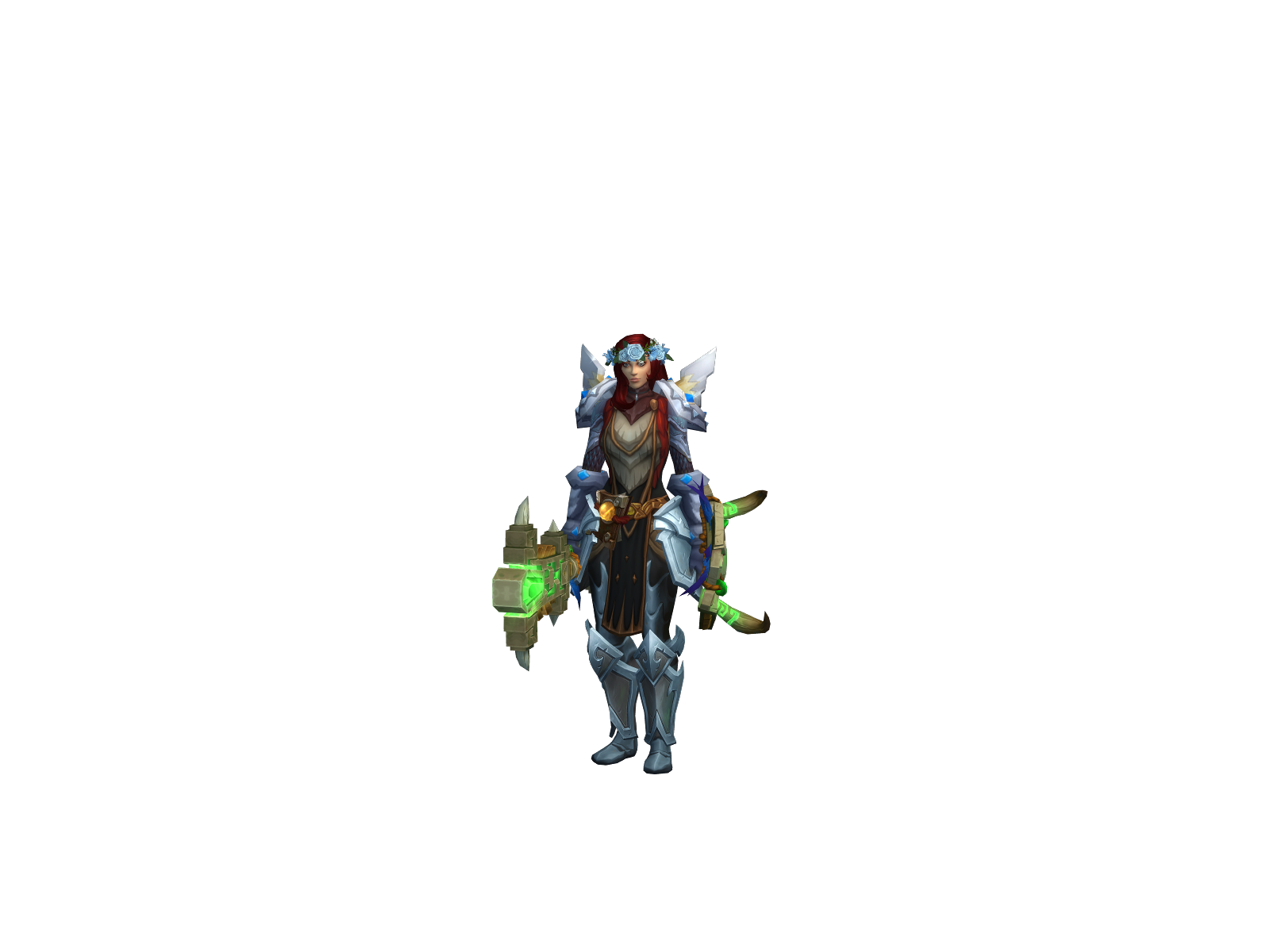 Vaelencia 3D character render
