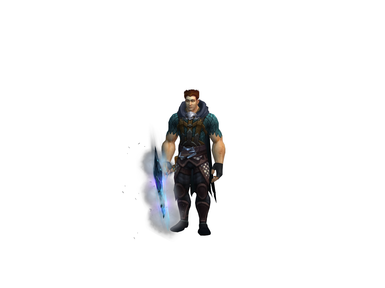 Wolfrond 3D character render