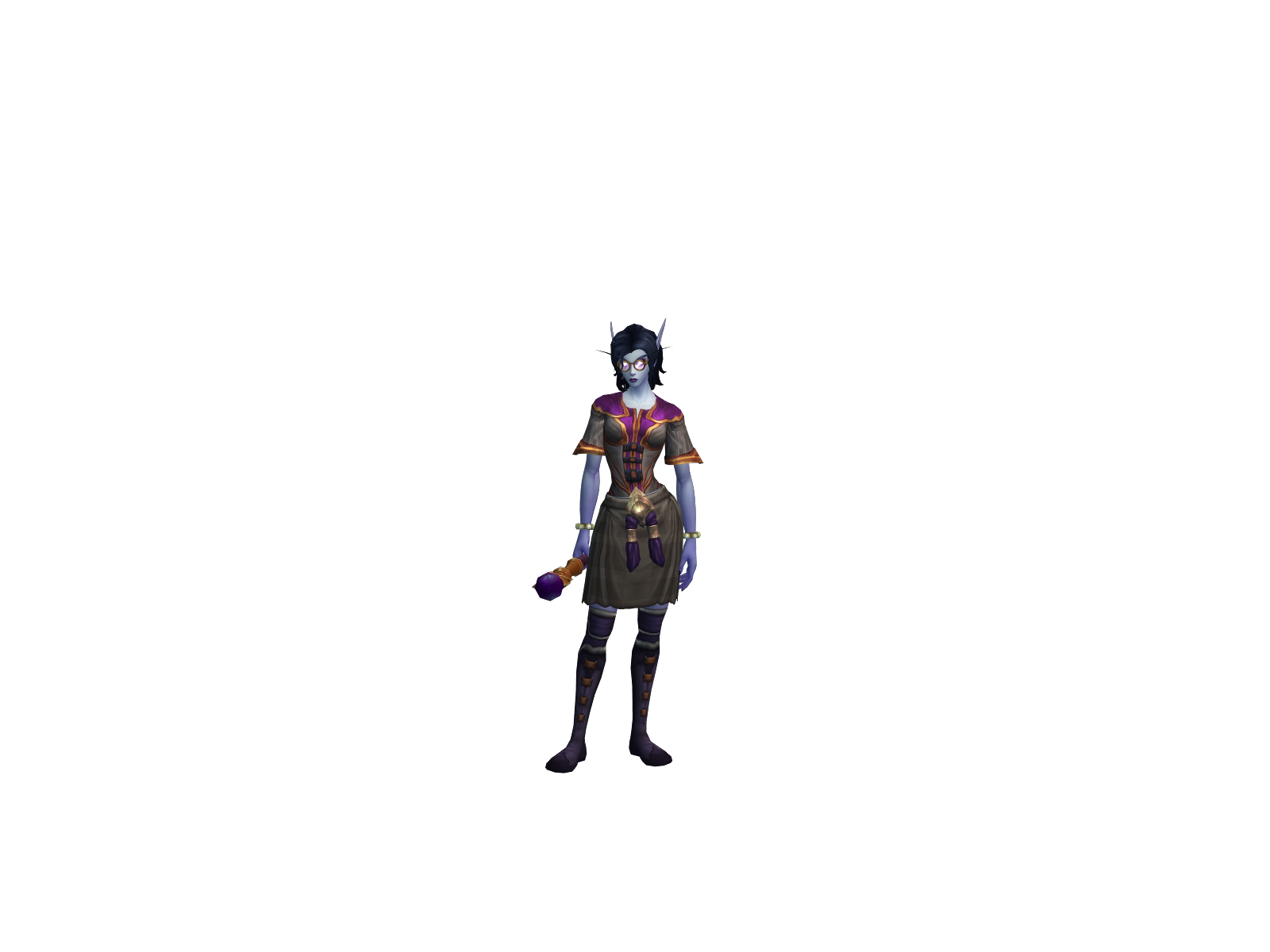 Nerire 3D character render