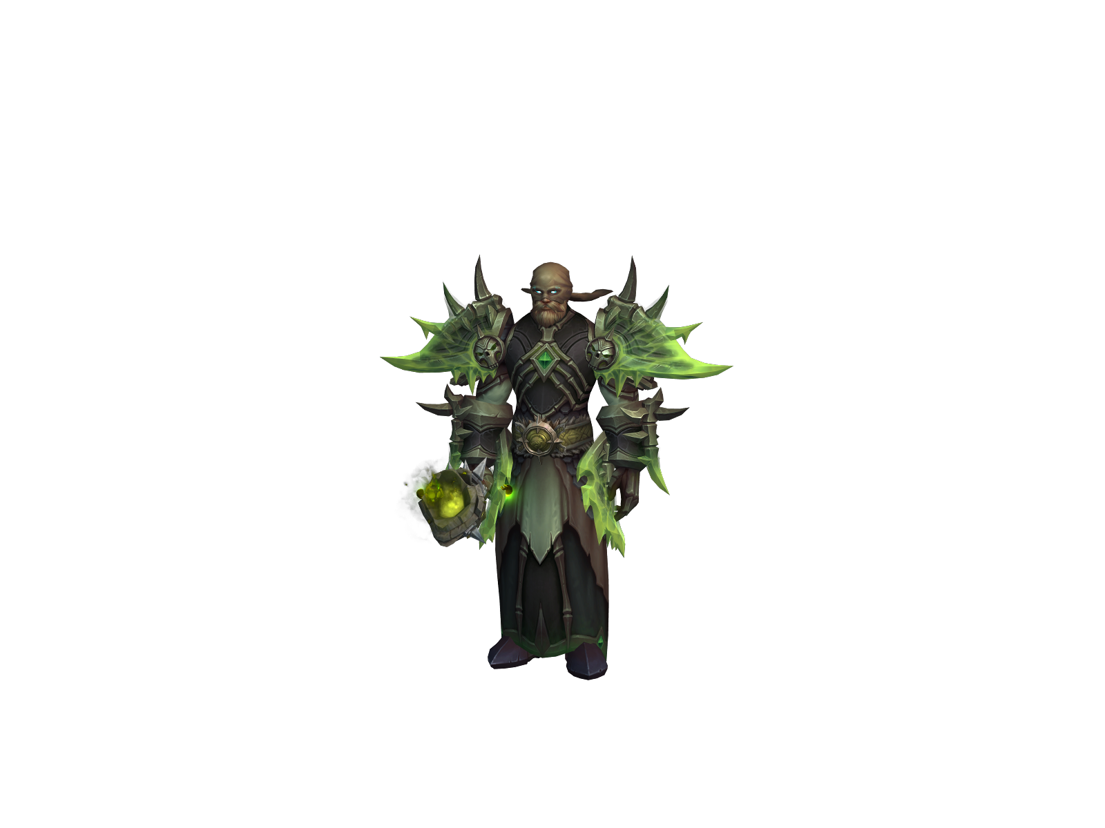 Jegergal 3D character render