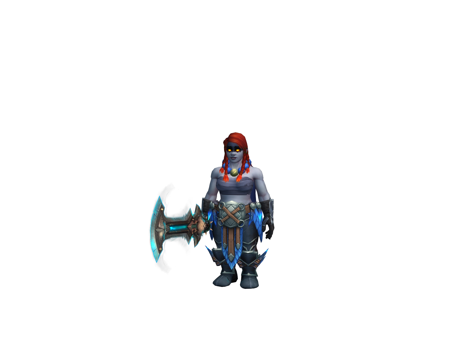 Thafarion 3D character render