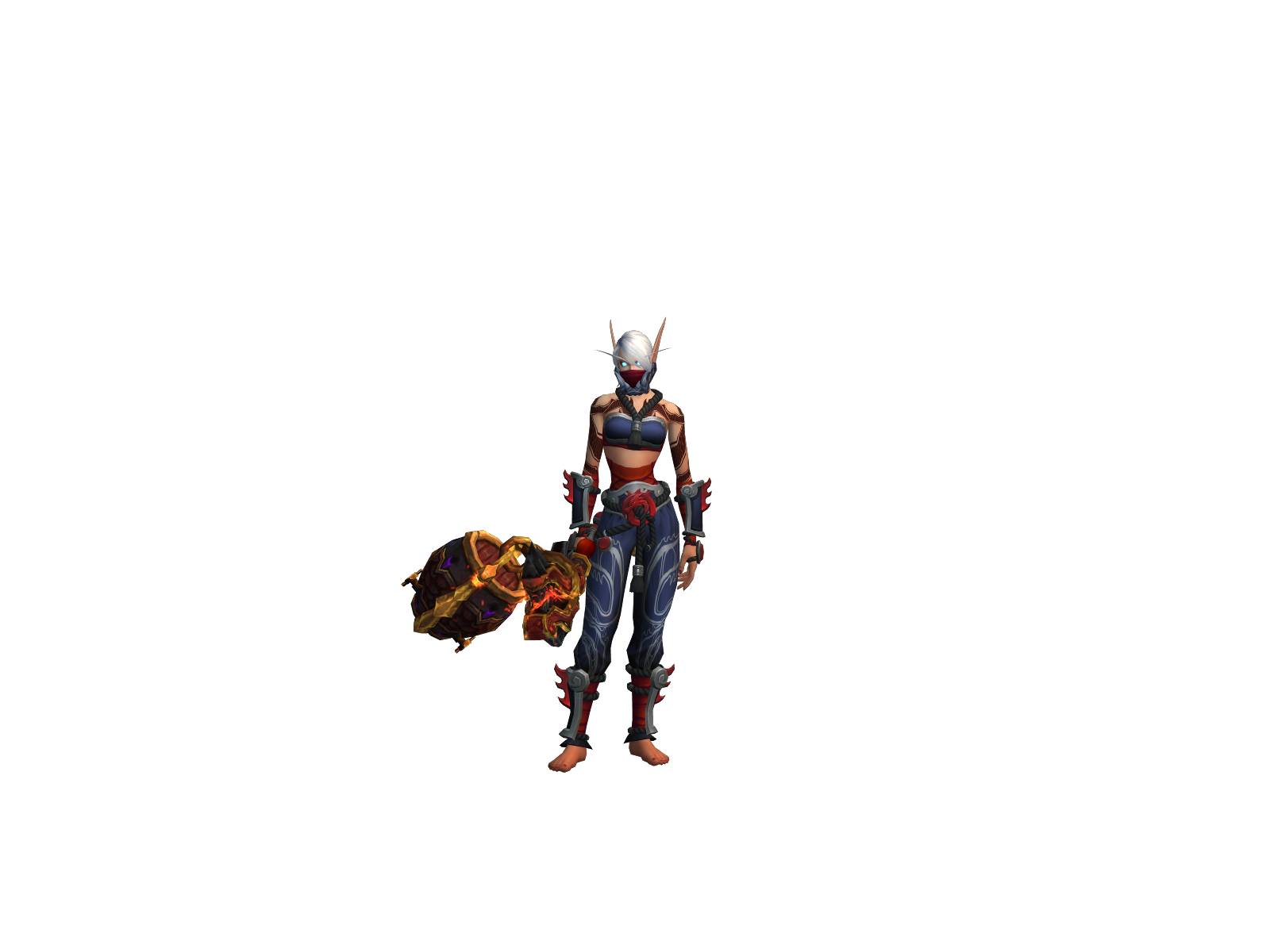 Eatmyfoot 3D character render