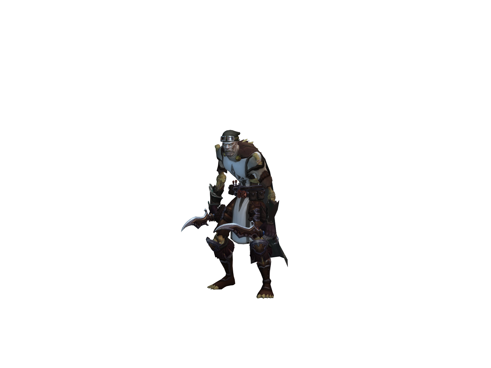 Leggart 3D character render