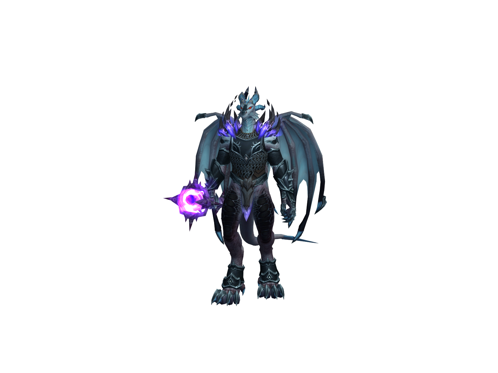 Azakiel 3D character render