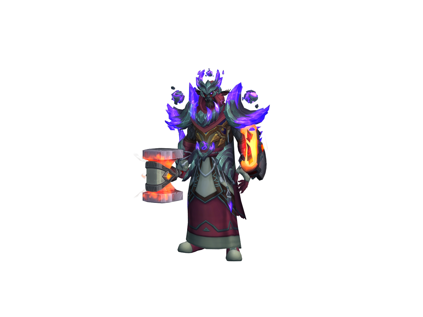 Krif 3D character render
