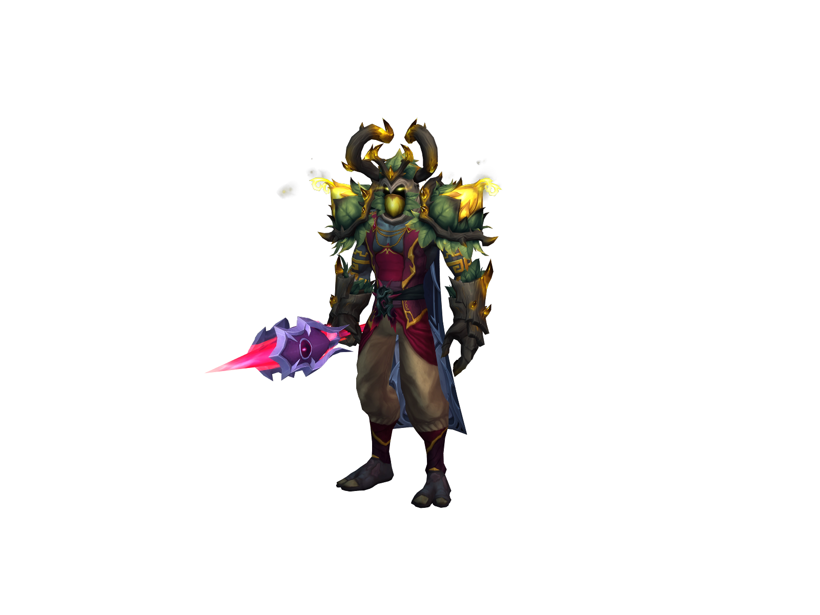 Druidski 3D character render