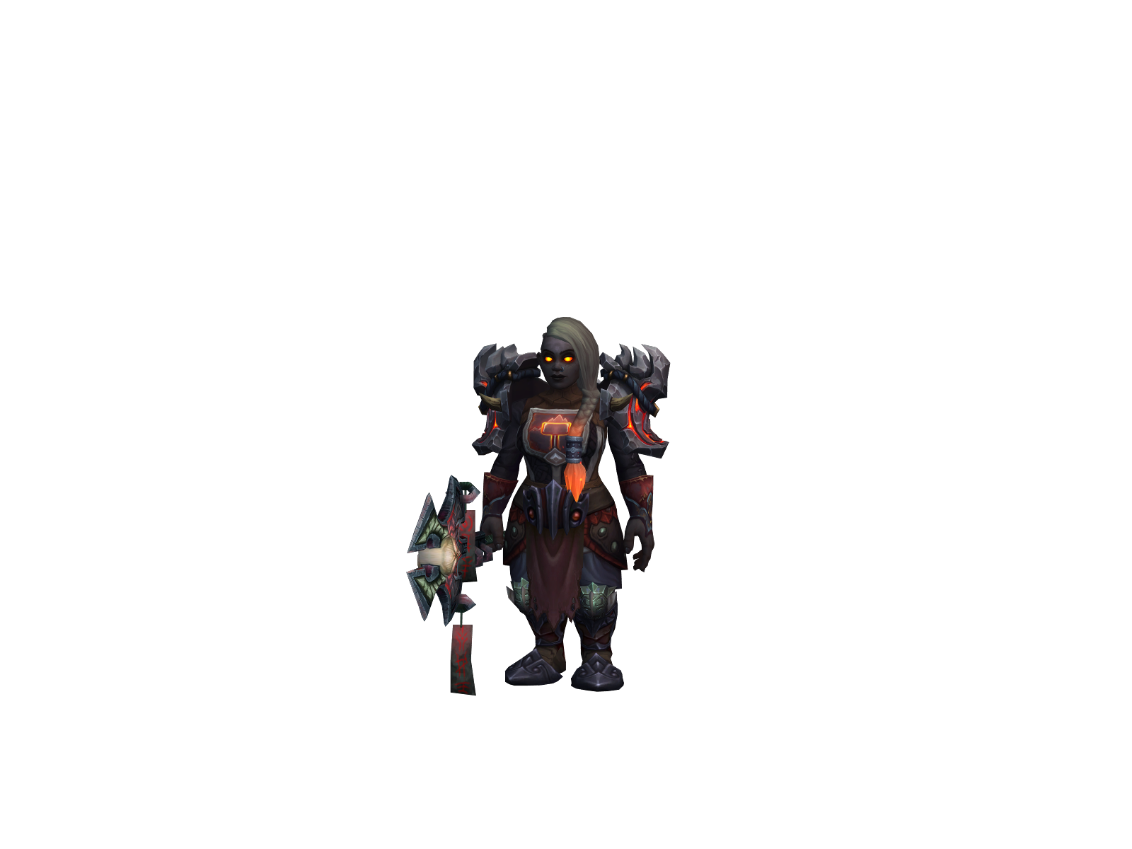 Bolana 3D character render