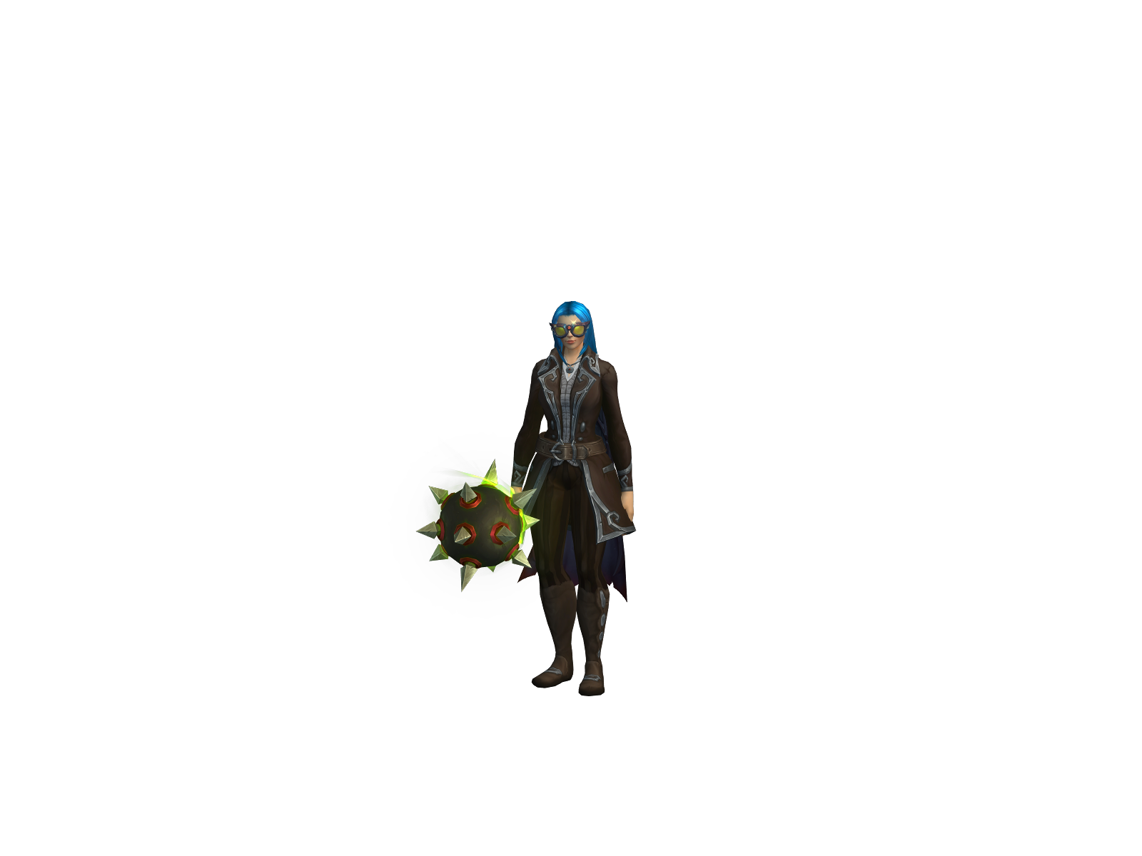 Goonko 3D character render