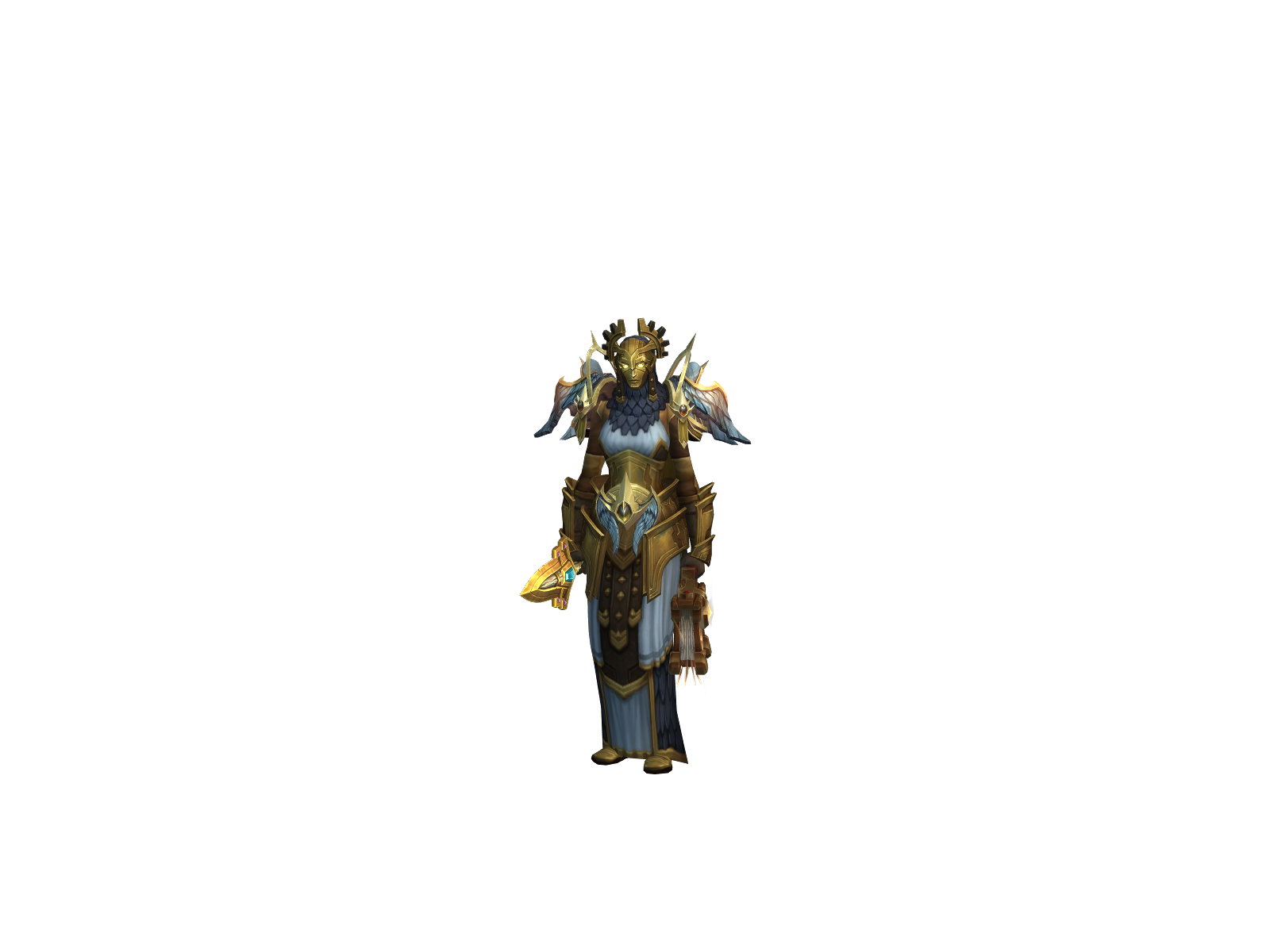 Solspear 3D character render