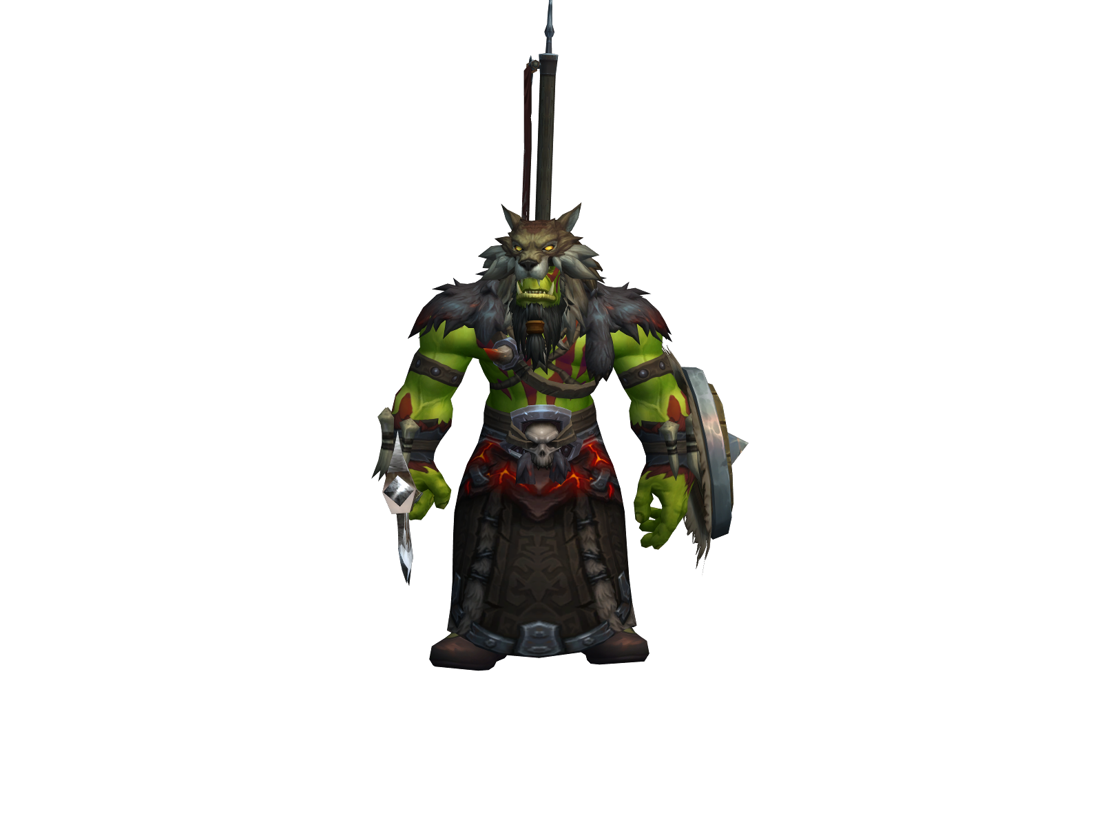 Wolfsong 3D character render