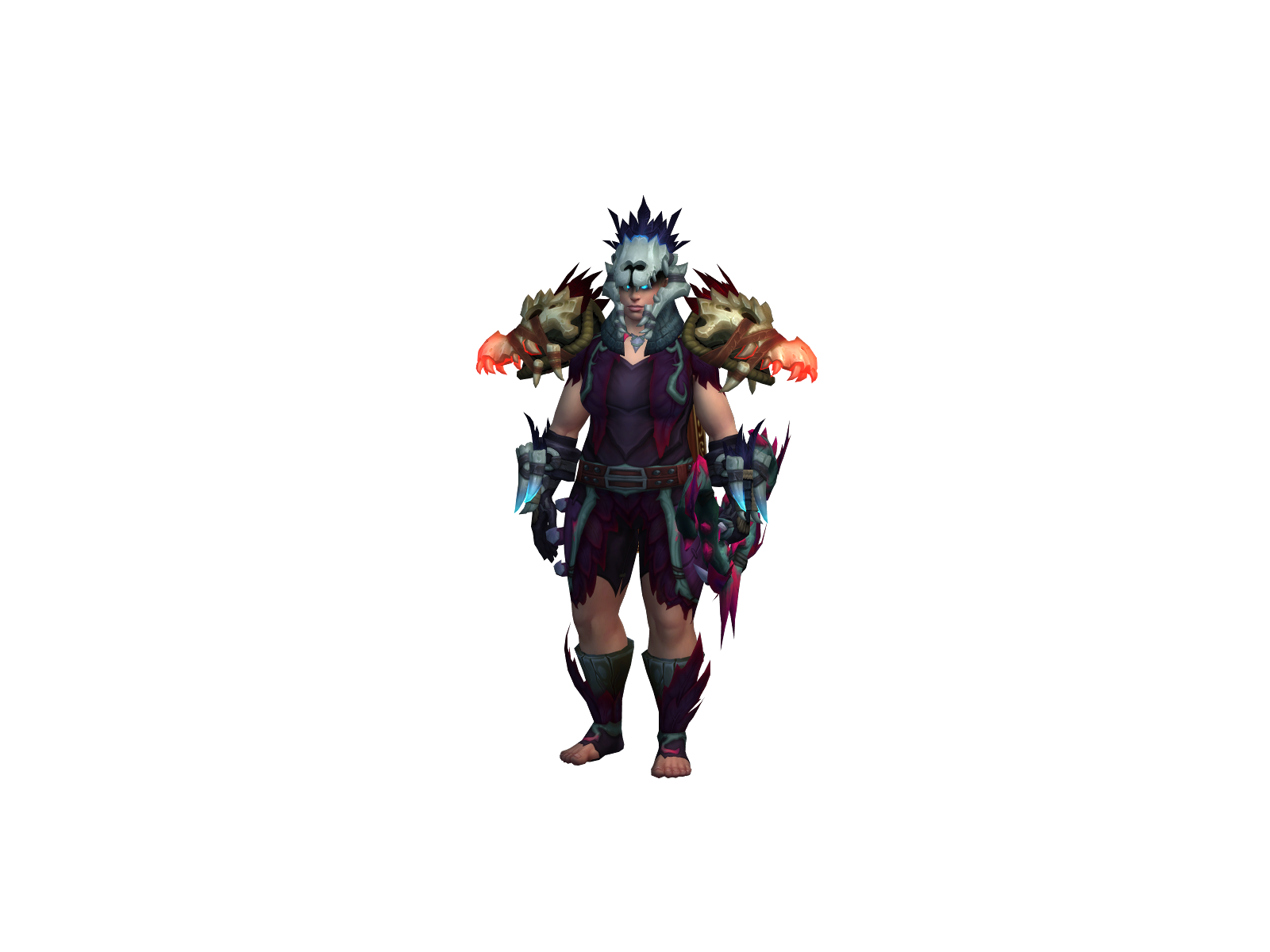 Omehunt 3D character render