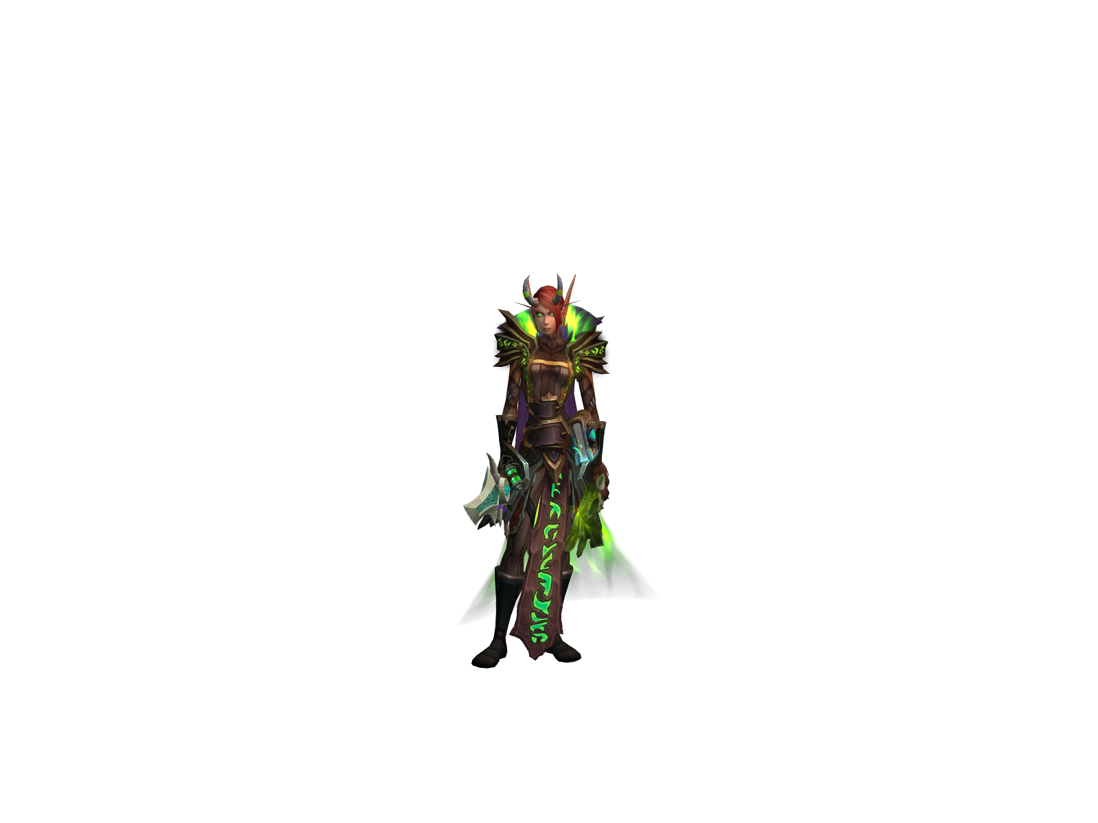 Rachila 3D character render