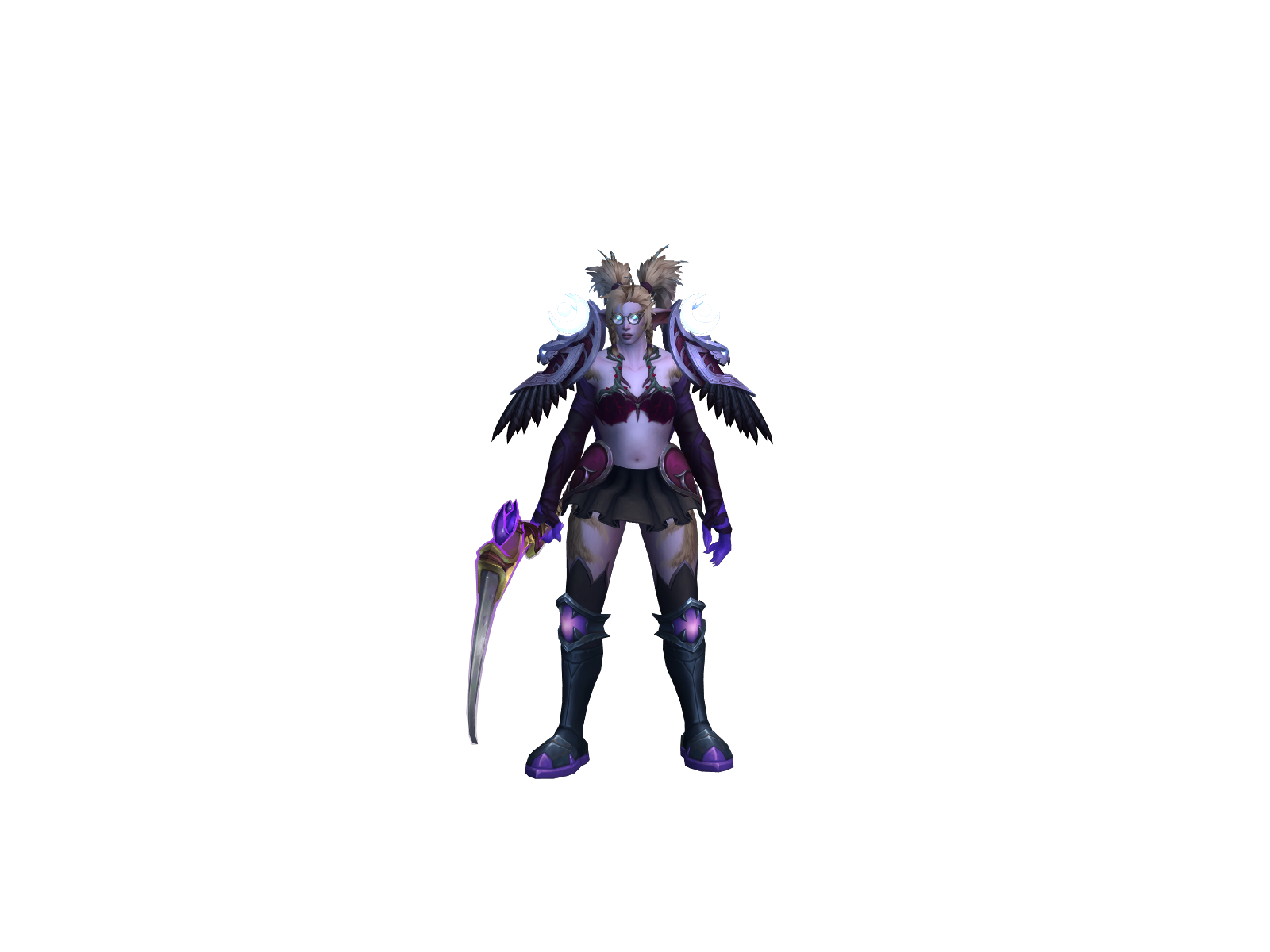 Moonlightsin 3D character render