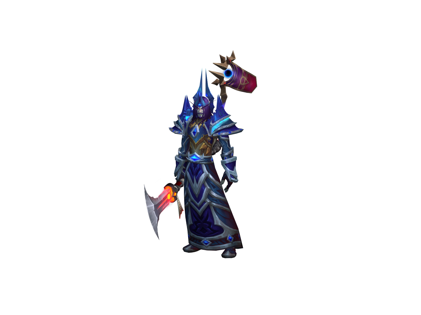 Vehsla 3D character render