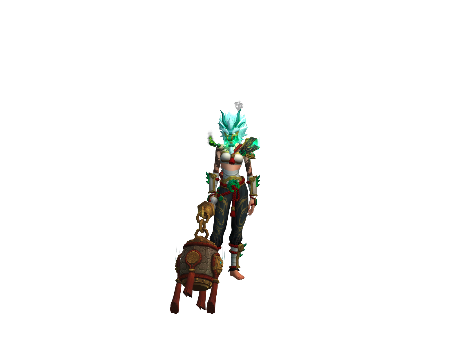 Kunoîchi 3D character render