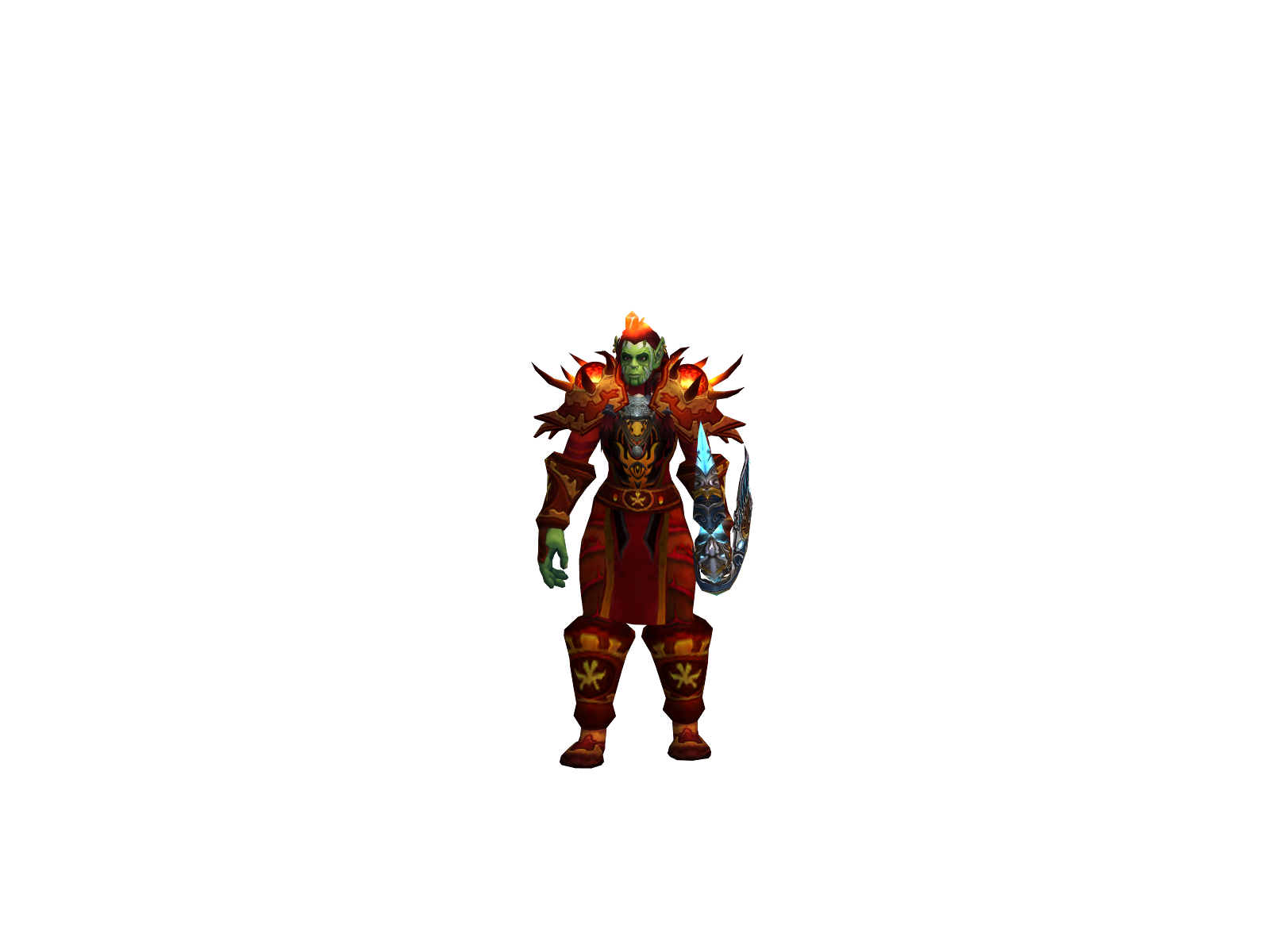 Flushot 3D character render