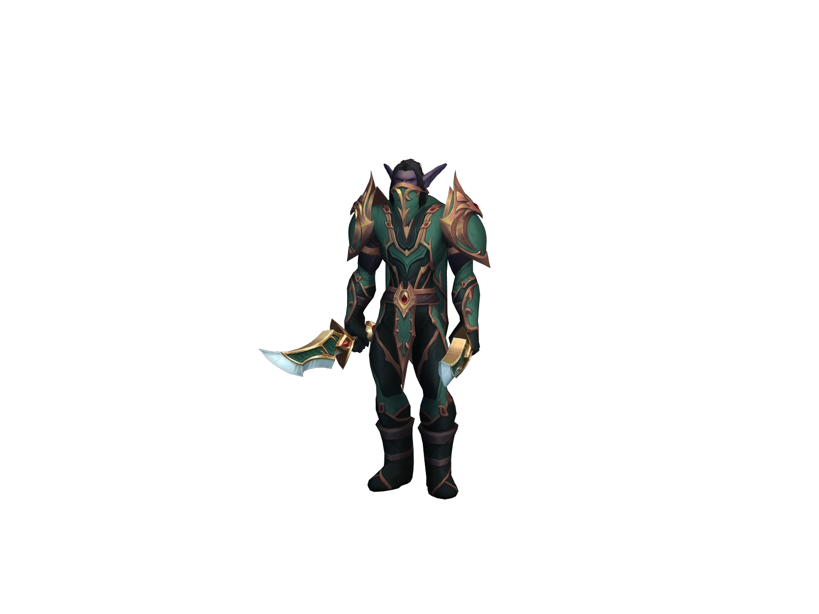 Màèl 3D character render