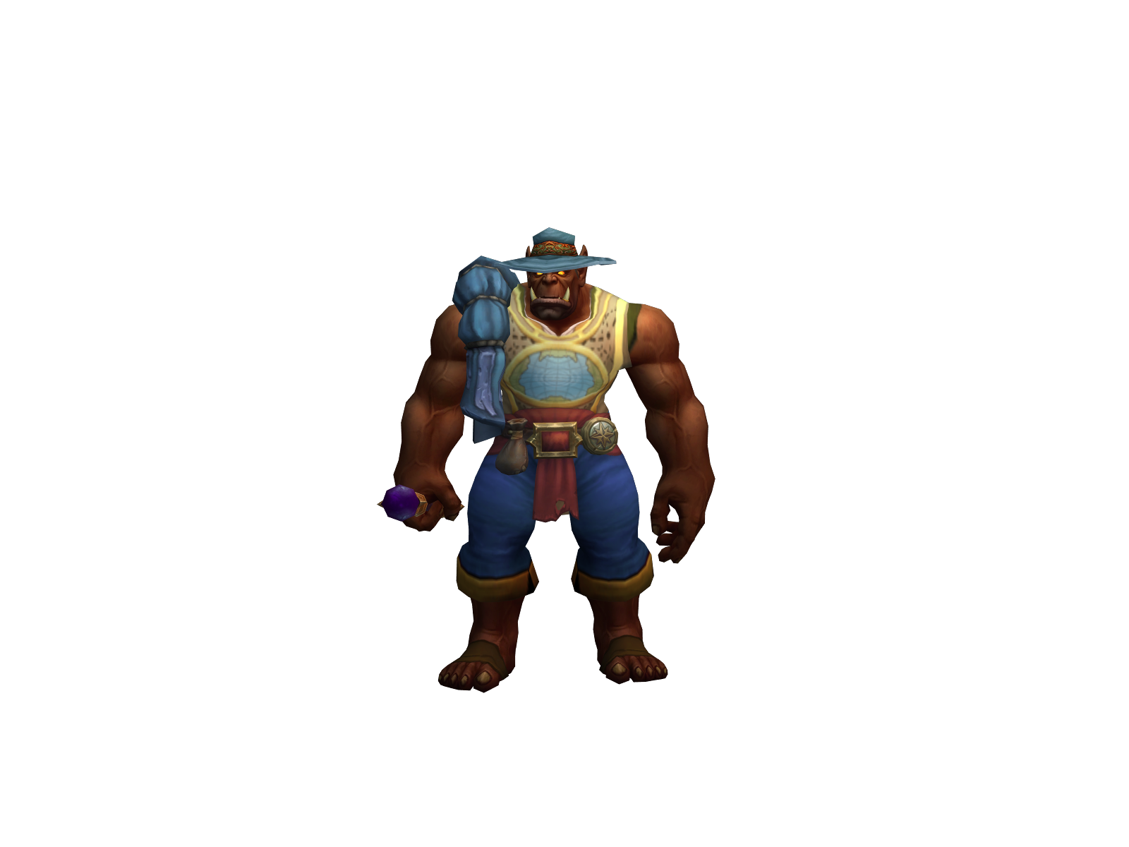 Ribshimmer 3D character render