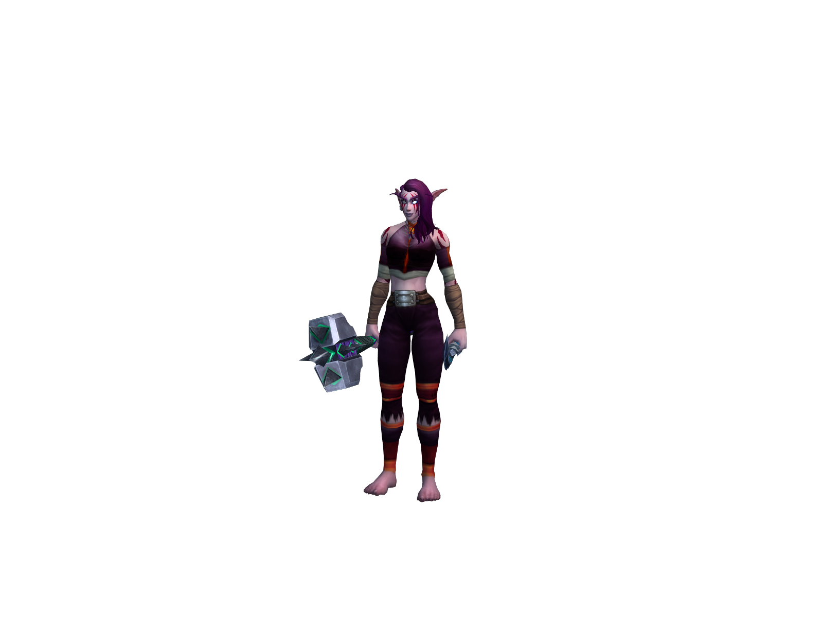 Zylwera 3D character render