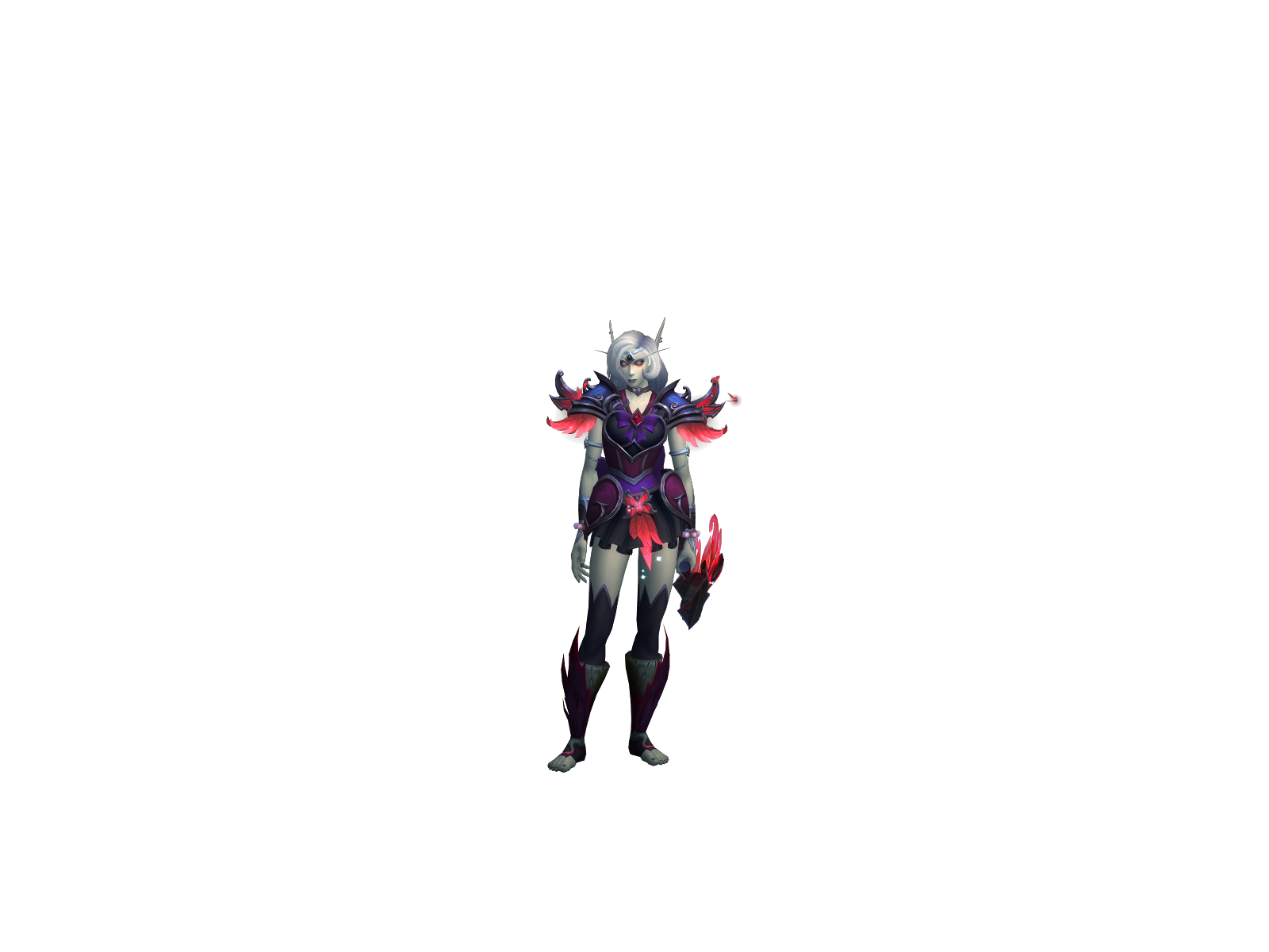 Faeminia 3D character render