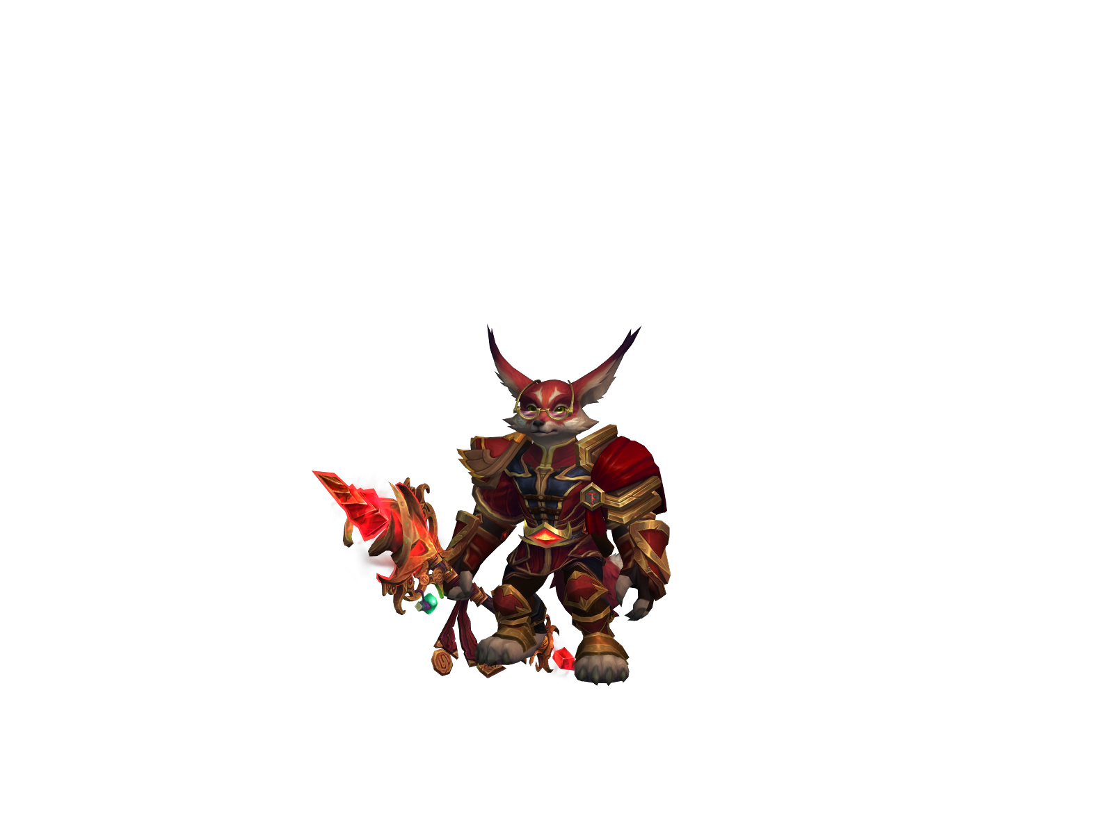 Yiffpyronius 3D character render