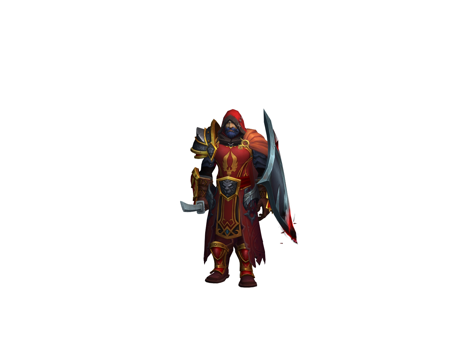 Veleryen 3D character render