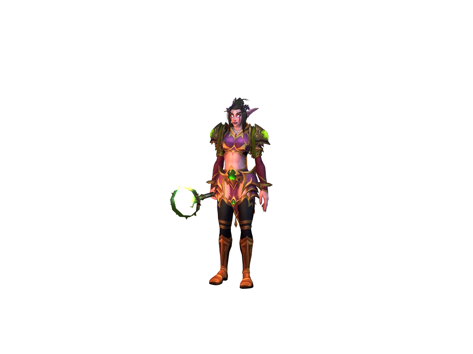 Zâsh 3D character render