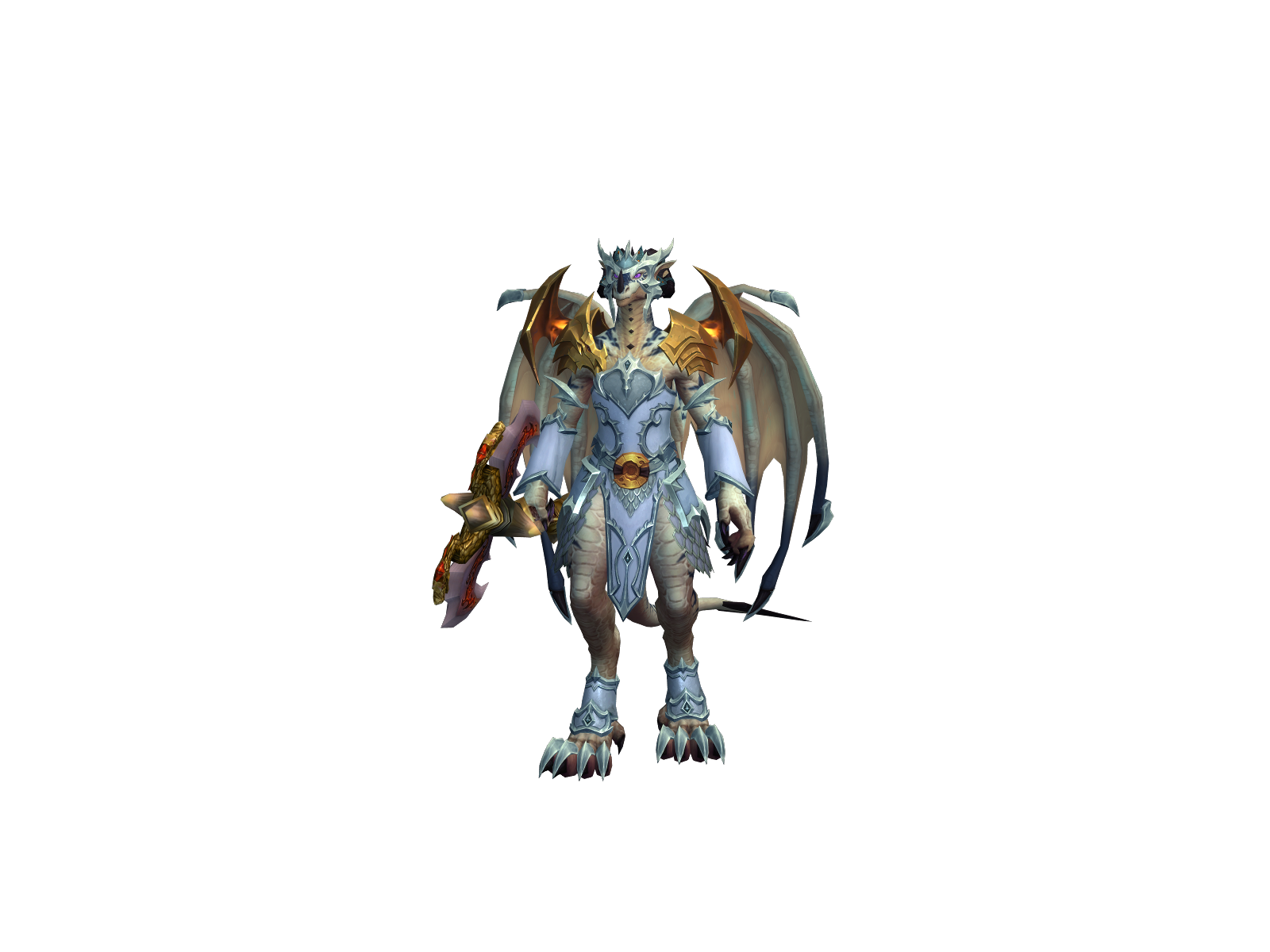 Makariià 3D character render