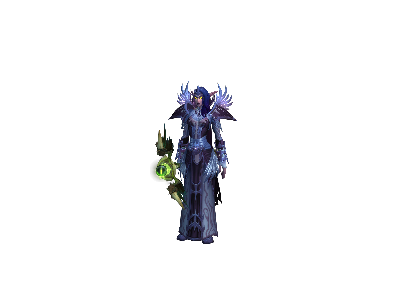 Lunarelya 3D character render