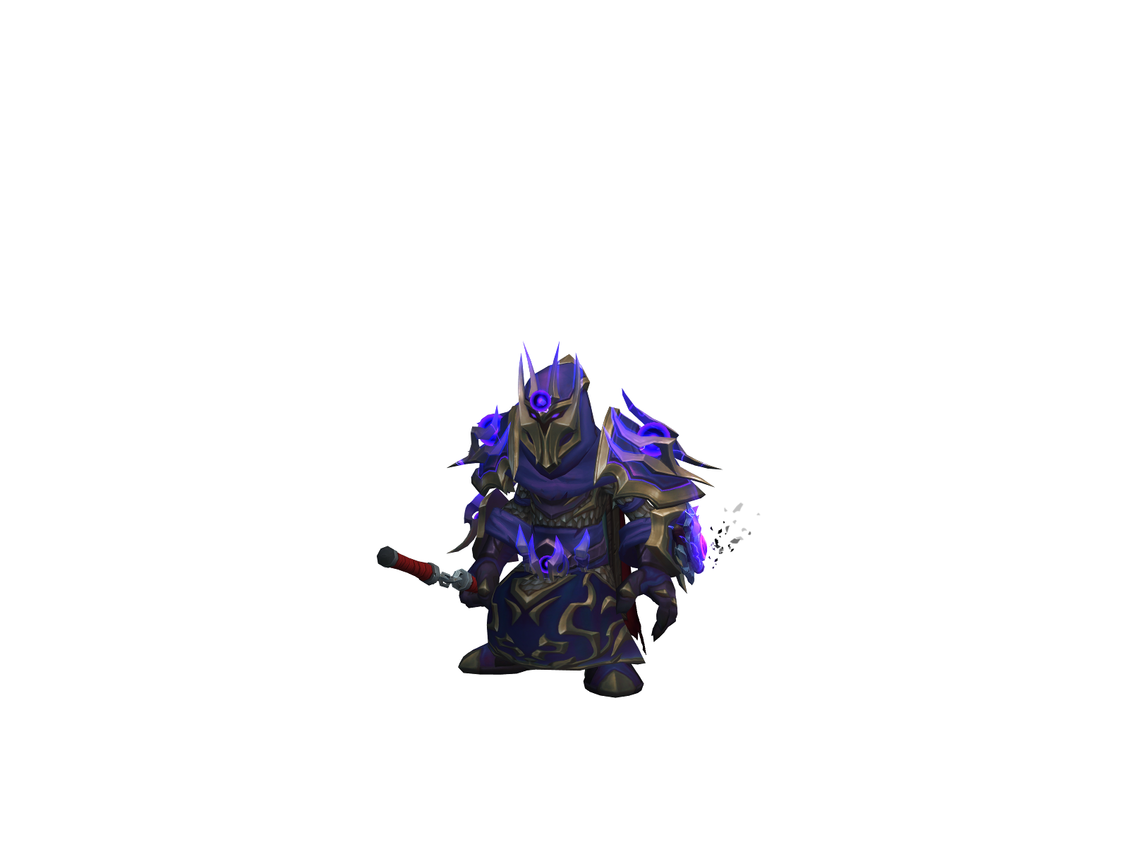 Klodac 3D character render