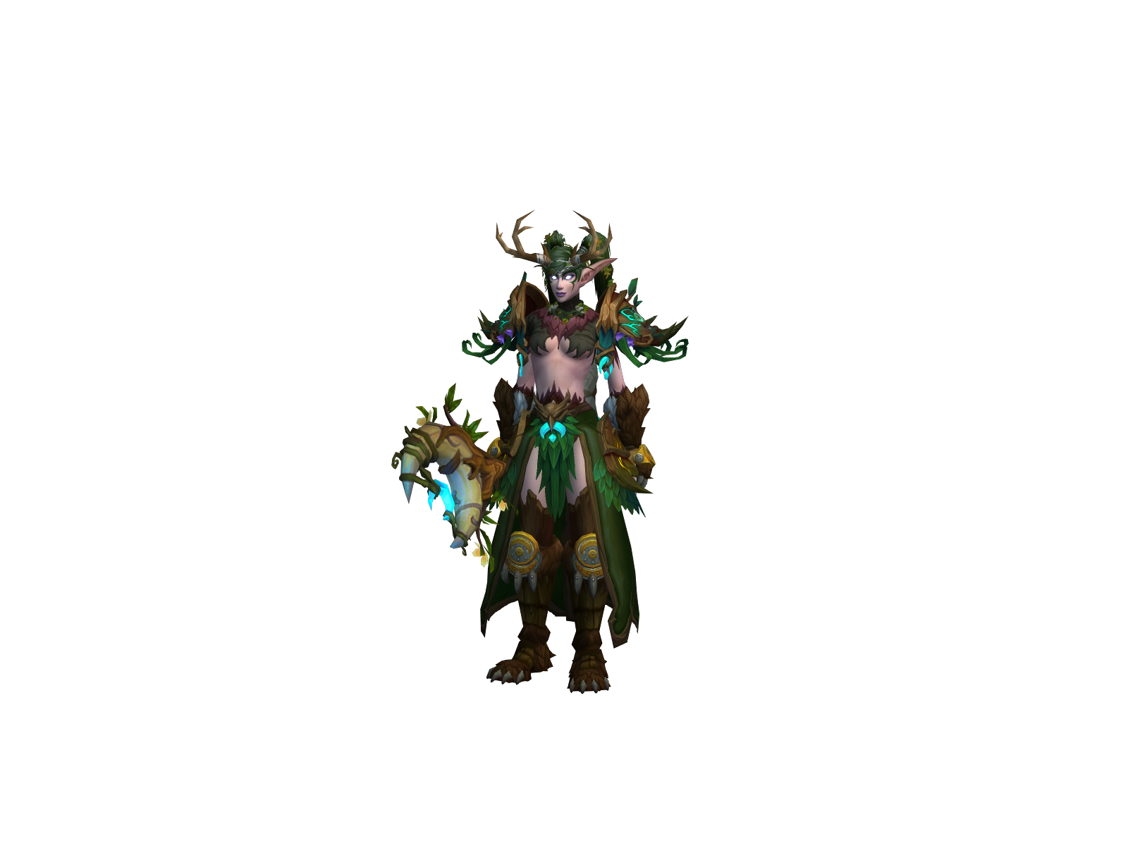 Dandrielle 3D character render