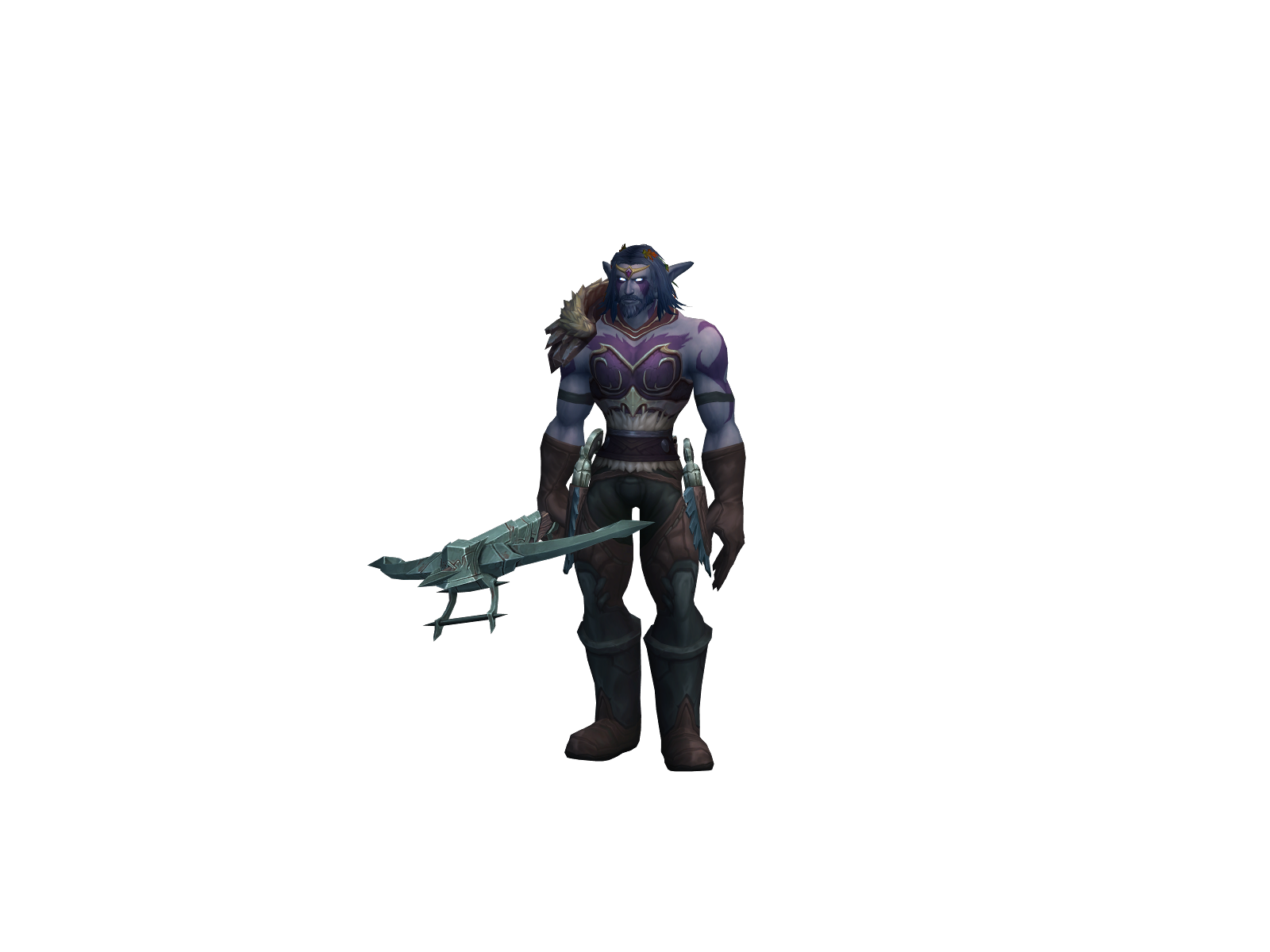 Ayil 3D character render