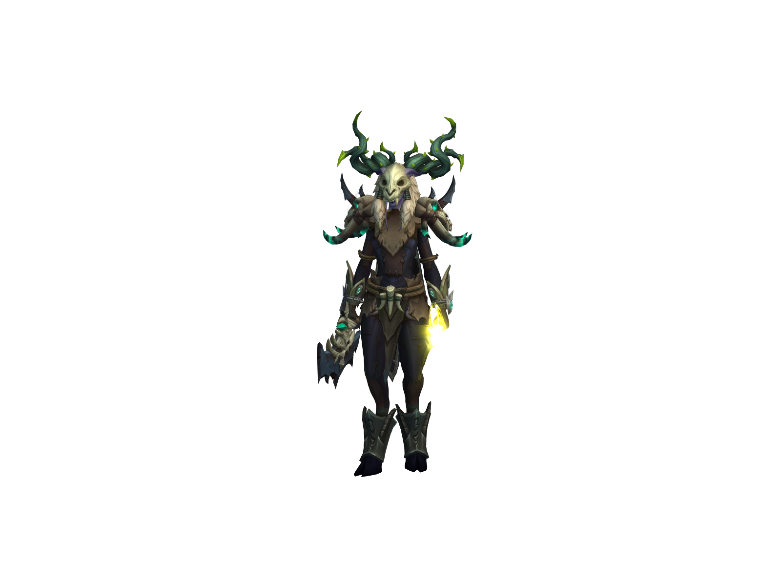 Psychop 3D character render